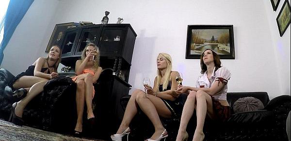  Bottom Cam Go Pro for Party Girls from our Home Some small view from their skirts like upskirt angle